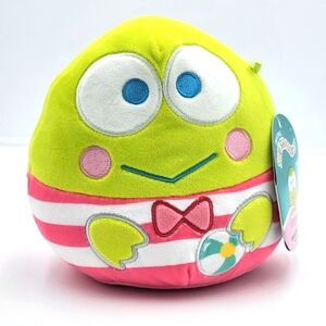 keroppi Sanrio Hello Kitty 6.5in Squishmallows NWT
